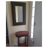 HALL TABLE AND MIRROR