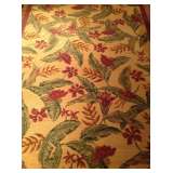 Outdoor / Indoor medium area rug.  Tropical style.
