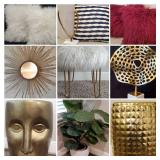 Interior Decorator Model Home Liquidation: FANTASTIC Chic Home Decor, Beds, Chairs, Sofas, Etc.