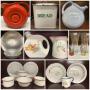 Antique Booth Liquidation: Antique Oven - Vintage Oak Furniture - Vintage Fiestaware - Etc. 