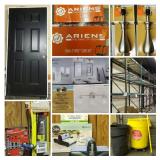 Home Depot Surplus Liquidation - Industrial Pallet Rack Shelving, Doors, Light Fixtures, Tile Cutters, & More! 