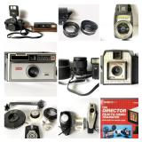 A Collector's Dream!: Vintage Cameras, Lenses, Art Work, Radios, Albums, & SO MUCH MORE!!!