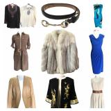 Wool Sweaters & Jackets - Mink Coat - Purse Hangers - James Avery - Michael Kors - Gucci Belt - Even