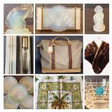 Fabulous Gucci Weekender Travel Bag, Gucci Perfume, Vintage Tiffany Bank, Vintage Victorian Style Lo