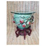 Oriental Fish Bowl Table