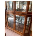 Lighted Curio Cabinet 80" Tall x 50" Wide x 18" Deep - Pre-Sale - $175