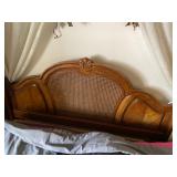 Four Poster Canopy Queen Waterbed w/Top Mattress - 94" Long x 72" Wide x 80" Tall - Pre-Sale $500