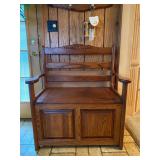 Hall/Entryway Bench w/ Flip Top Storage - $150 - 34" Wide x 38" High x 20.5" Deep