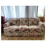La-Z-Boy Floral 3-Seater Sofa - $160 - 97" Wide x 40" Deep x 37" High
