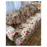 La-Z-Boy Floral 3-Seater Sofa - $160 - 97" Wide x 40" Deep x 37" High