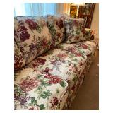 La-Z-Boy Floral 3-Seater Sofa - $220 - 88" Long x 38" High x 40" Deep