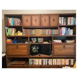Large Bookcase - $100 - 90" Long x 18" Deep x 84" High