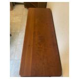 Wooden 2-Drawer Sofa Table - 27.5" Tall x 48" Wide x 18" Deep - $75