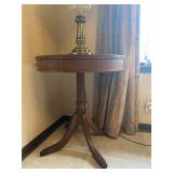 Vintage Drum Table - 24" Diameter x 26" Tall - $80