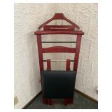 Folding Butler Chair - 18" Wide x 26" Deep x 44" Tall - $50 