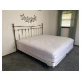 Beautyrest King Bed, Mattress, Frame & Headboard - $280 