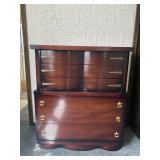 MC Bassett Furniture 5-Drawer Chest of Drawers - 36" Wide x 18" Deep x 43" Tall - $180 