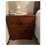 2 Drawer Night Stand - 20.5" Wide x 16" Deep x 23" Tall - $30 
