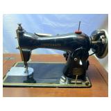 Stitchmaster Super Deluxe Sewing Machine & Table - 31"H x 21"W x 18"D (Closed) 30"H x 48"W x 18"D (O