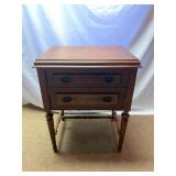 Sears Roebuck Co. Franklin Rotary Sewing Machine & Table - 18"D x 25"W x 31"H (Closed) 18"D x 48"W x