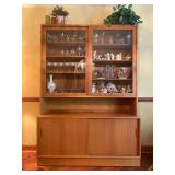 Danish Hundevad Teak MCM Cabinet - 77"H x 54.5"W x 17"D - $420