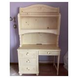 Thomasville Vignettes Hutched Student Desk - 77"H x 42"W x 19"D - $80
