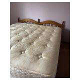 King Bed Mattress, Frame & Headboard - $160