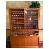 Danish Hundevad Teak MCM Cabinet - 77"H x 54.5"W x 17"D - $420