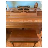 Wurlitzer Spinet Piano w/Bench - $140 - 38"H x 55"W x 24"D