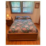 Kroehler Full Size Bed w/Beautyrest Mattress/Box Spring - $220 - 32"H