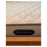 Kroehler Full Size Bed w/Beautyrest Mattress/Box Spring - $220 - 32"H