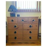 Master Craft S.J Bailey & Sons Inc 9-Drawer Dresser - $80 - 32.5"H x 36"W x 14.5"D