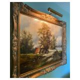 Bernd Gagel Original Oil Painting - $320 - 48.5"W x 38"H