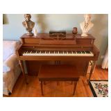 Wurlitzer Spinet Piano w/Bench - $140 - 38"H x 55"W x 24"D