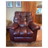 Maroon La-Z-Boy Recliner - 44"H x 41"W x 44"D - $80