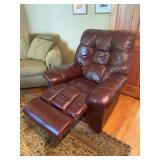 Maroon La-Z-Boy Recliner - 44"H x 41"W x 44"D - $80