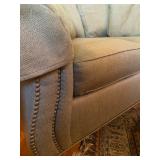 Olive Sherill Love Seat X2 - 37"H x 64"W x 35"D - $130 & $110 (As Is)