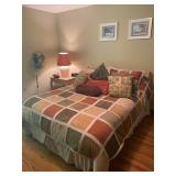 Queen Base & Queen Beautyrest Mattress - 28"H 60"W x 80"D - $125