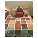 Queen Base & Queen Beautyrest Mattress - 28"H 60"W x 80"D - $125