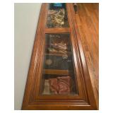 Display Case Sofa Table - 28"H x 51.5"W x 15.5"D - $150