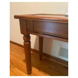 Display Case Sofa Table - 28"H x 51.5"W x 15.5"D - $150