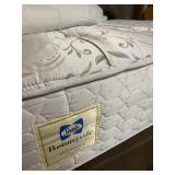 King Base & King Sealy Posturepedic Ultra Plush Mattress - 29"H x 77"W x 80"D - $175