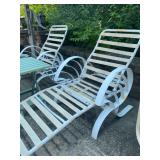 2 x Outdoor Chaise Loungers - $80 pair