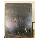 1888 Antique Safe - 33"H x 26"W x 25.5"D - $450