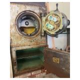 Antique 1892 Diebold Safe & Lock Co. Double Door Safe - 47"H x 26"W x 23.5"D - $950