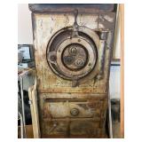 Antique 1892 Diebold Safe & Lock Co. Double Door Safe - 47"H x 26"W x 23.5"D - $950