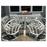 5PC Outdoor Patio Set (cushions included) - $160  