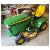 John Deere LX277 17HP 42" Cut 983 Hrs Lawn Tractor - $850