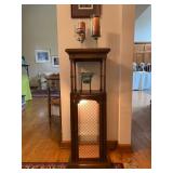 Lighted Curio Accent Pedestal
