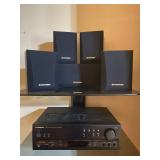 Pioneer Audio/Video Stereo Receiver, 5 Speakers & Subwoofer